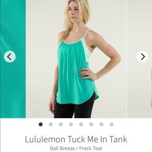 Sz 8 Lululemon Tuck Me In Tank, Very Good Condition (retail $64)